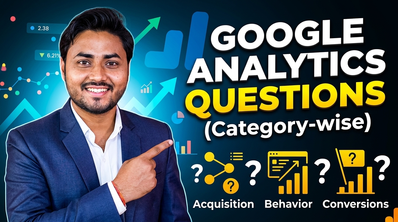 Google Analytics Questions (Category-wise)
