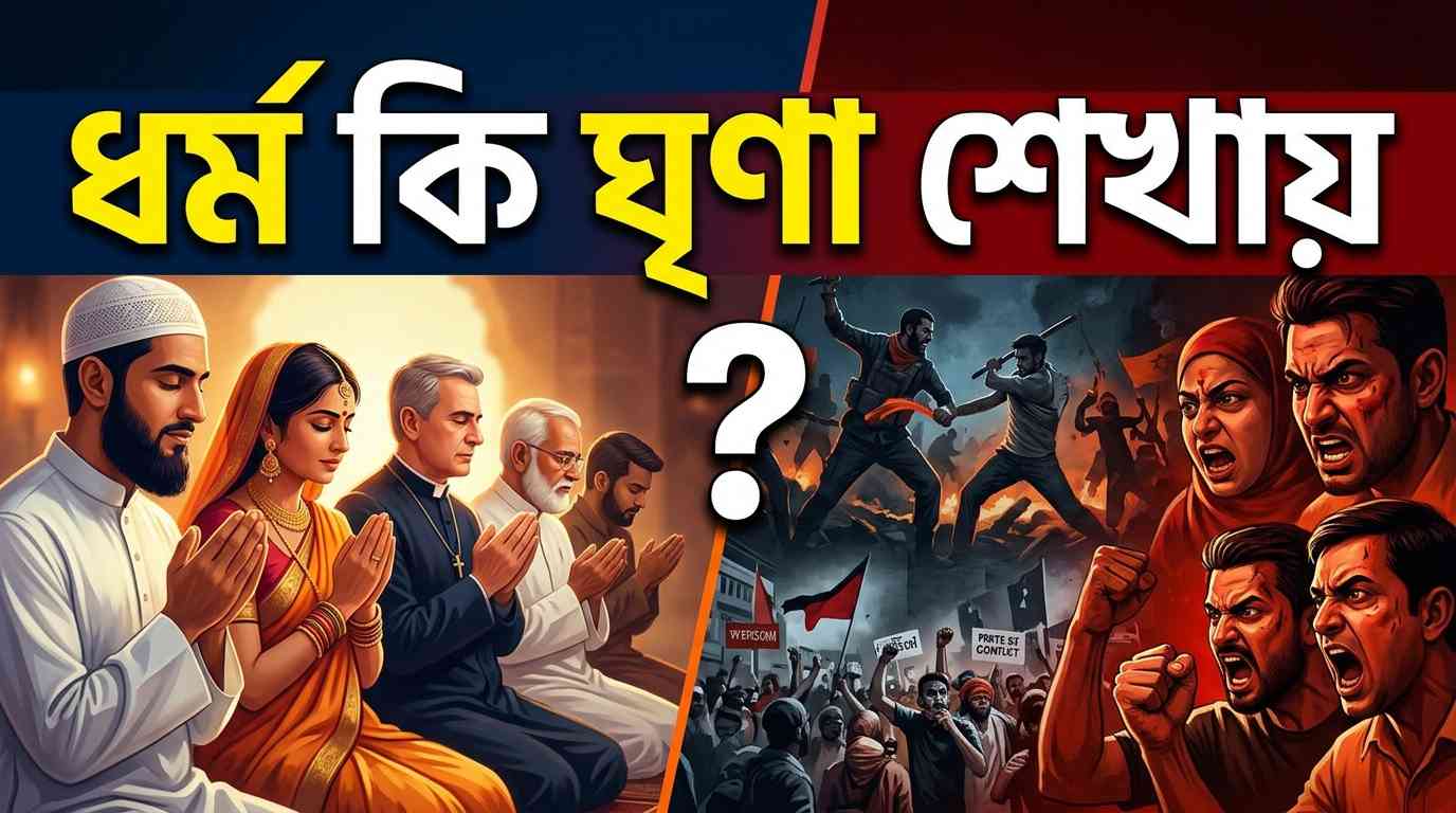ধর্ম কি ঘৃণা শেখায়?