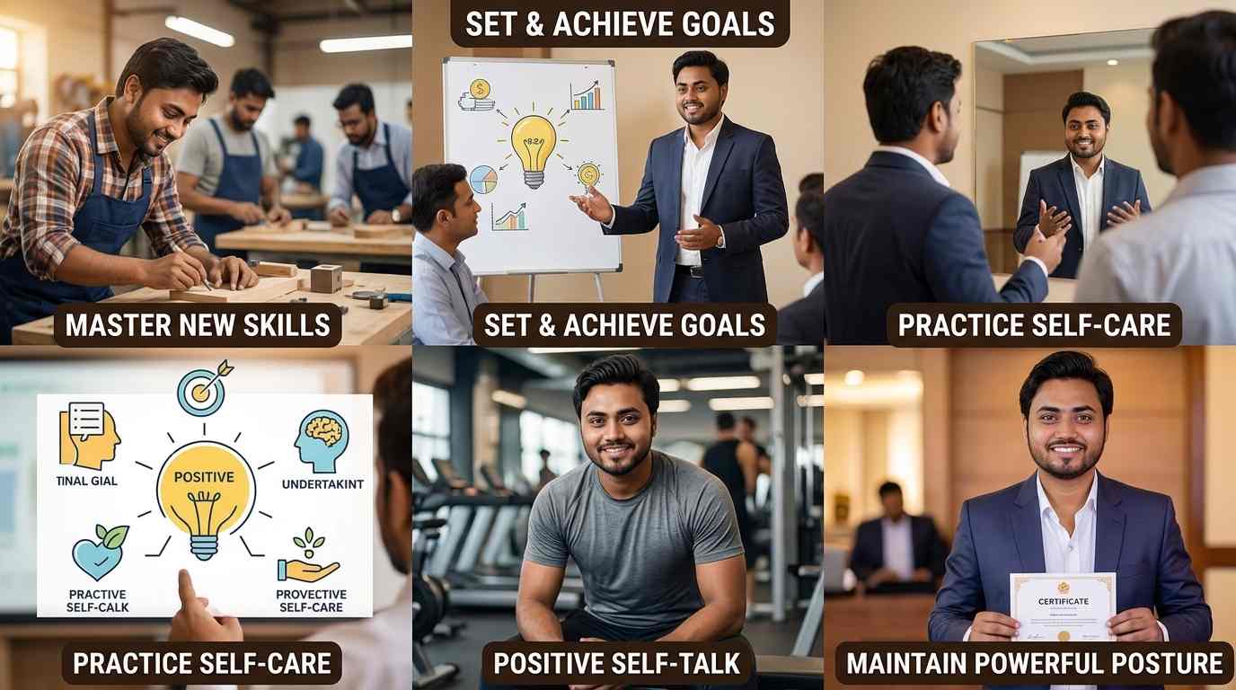What are some ways I can increase my self-confidence?
