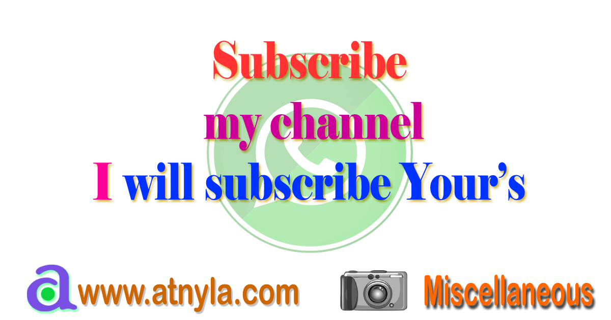 Subscribe My Channel I Will Subscribe your Channel | Rumman Ansari