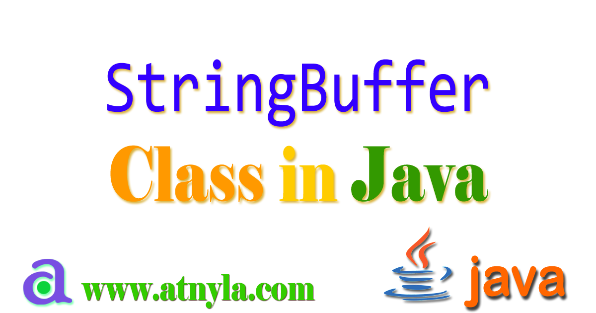Java StringBuffer: Usage and Examples | Rumman Ansari
