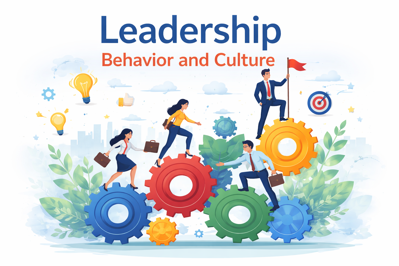  &nbsp;Leadership behavior and Culture