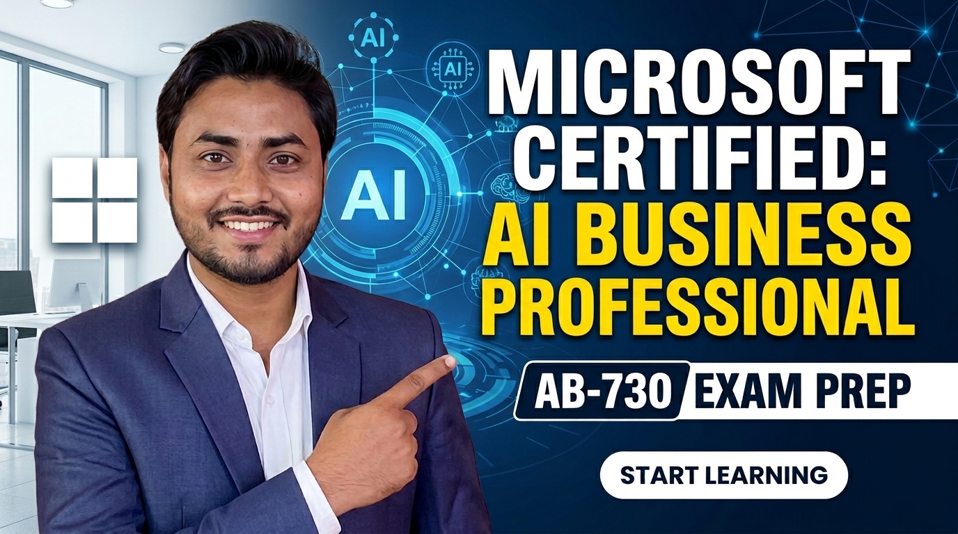 AB-730: Microsoft Certified: AI Business Professional