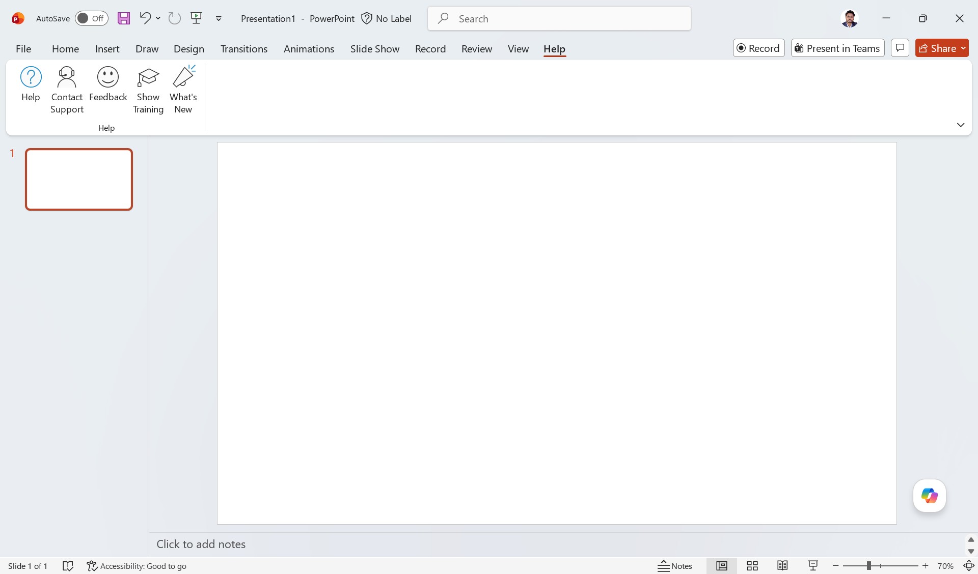 MS PowerPoint Interface - Help MS PowerPoint Interface - Help
