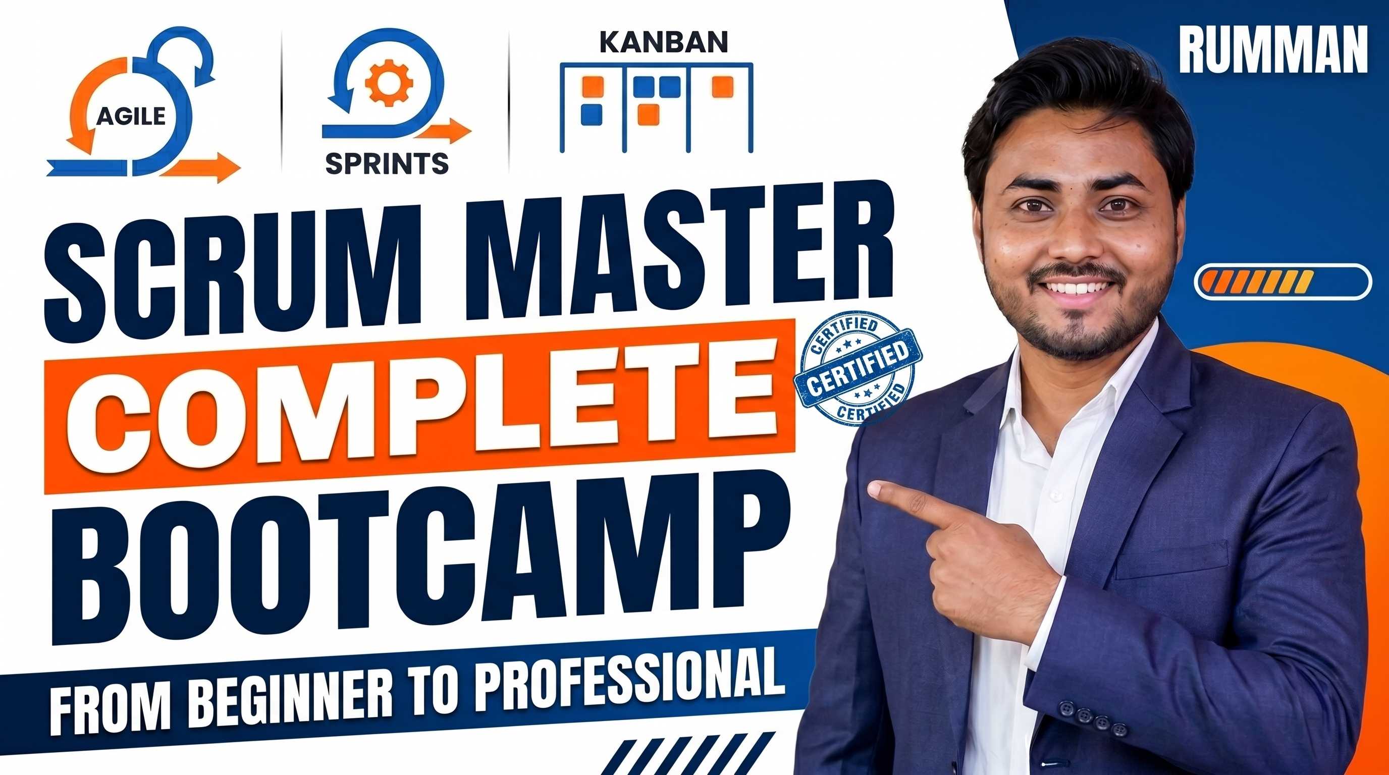 Scrum Master Complete Bootcamp: From Beginner to Professional