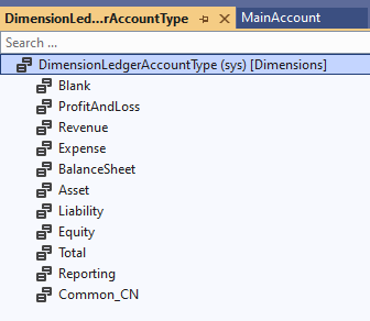 DimensionLedgerAccountType