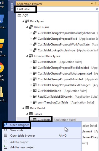 Table Methods find() in D365 - Example CustTable