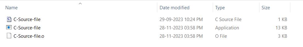 C Programming Language Files